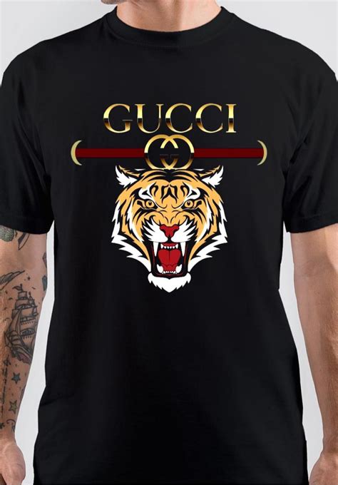 gucci black tiger shirt|gucci tiger collar shirt.